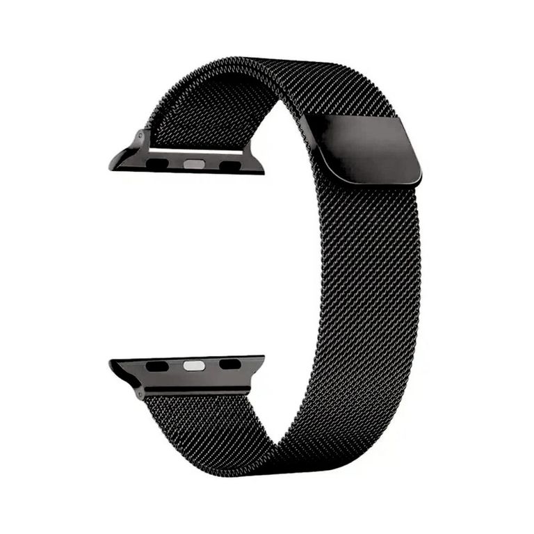 Correa Milanese para Apple Watch y Smartwatch 42mm-44-45-49mm Negro