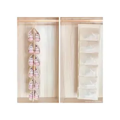 GENERICO - Organizador multifuncional de zapatos y carteras Beige