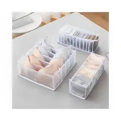 GENERICO - Organizador Plegable Ropa Interior 3 Pcs Aleatorio