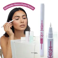 GENERICO - Delineador Líquido Blanco Punta Plumón