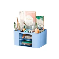 GENERICO - Caja Organizador Escritorio Oficina Porta Lapiceros