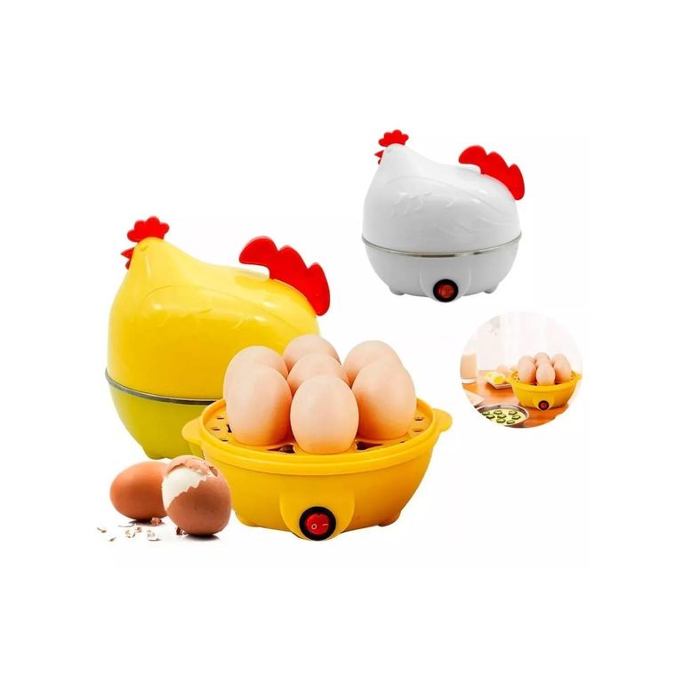 Hervidor eléctrico para 1 a 7 huevos de gallina