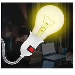 GENERICO - Adaptador de Enchufe con Socate e Interruptor