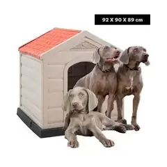 GENERICO - Casa para Perro Raza Grande Plástico 105x965x985cm