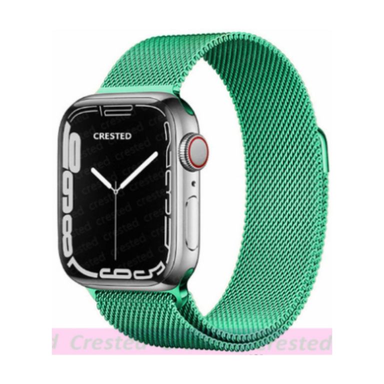 Correa Milanese para Apple Watch y Smartwatch 42mm-44-45-49mm Esmerald