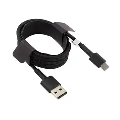 GENERICO - Cable de Datos Mi Braided Usb A Tipo C 1m Resistente Negro