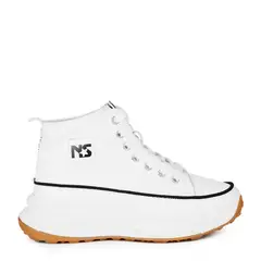 NORTH STAR - Zapatillas Botín Urbanas Ivar Blanco Mujer