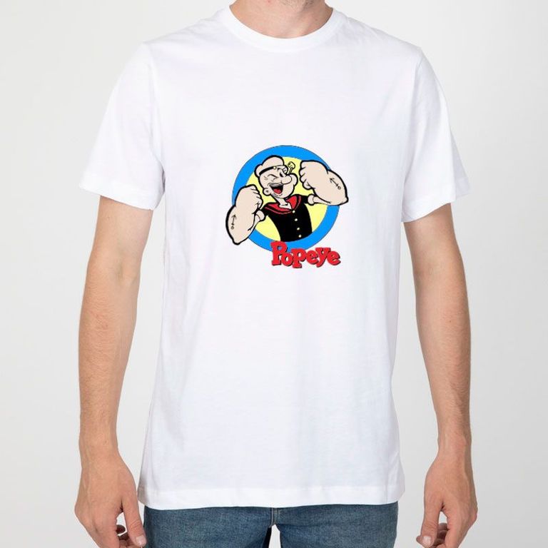 Polo Hombre manga corta diseño Popeye