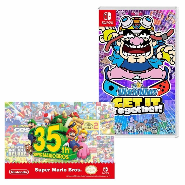 WarioWare Get It Together Switch + Poster