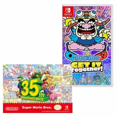 NINTENDO - WarioWare Get It Together Switch + Poster