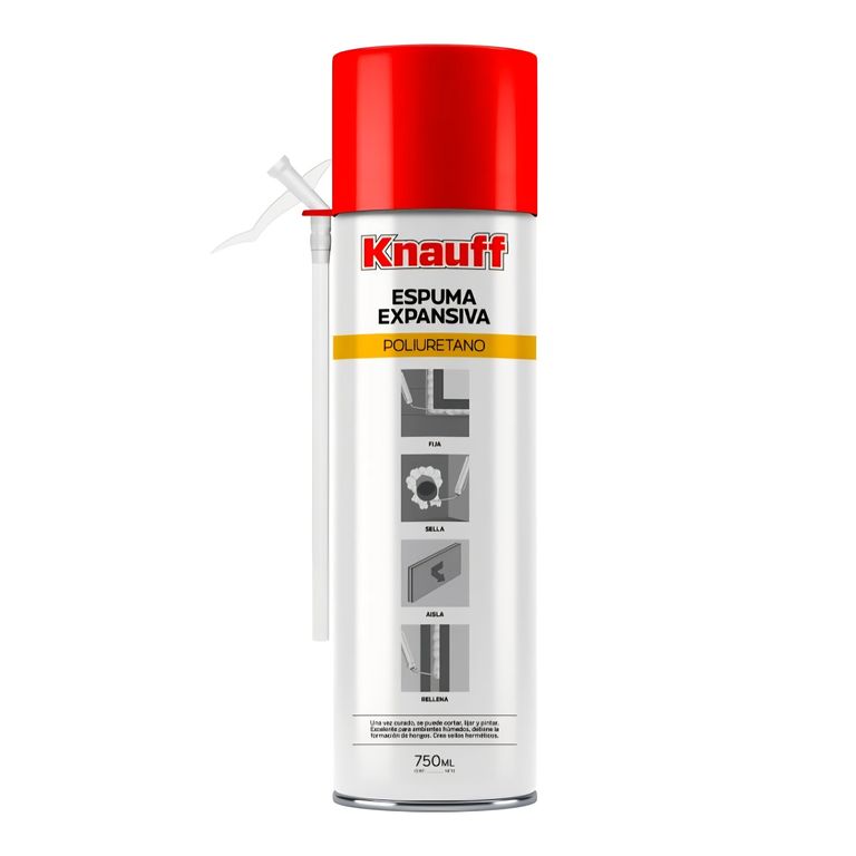 Espuma Expansiva de Poliuretano 750ML