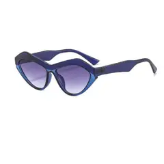 GENERICO - Lentes de Sol Unisex Ojo de Gato Azul PL1927
