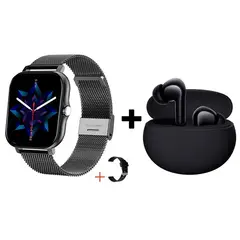 XIAOMI - Audífonos Bluetooth Redmi Buds 4 Active y Reloj Inteligente Y13 -Negro