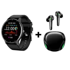 LENOVO - Audífonos Bluetooth XT92 y Reloj Inteligente ZL02 - Negro