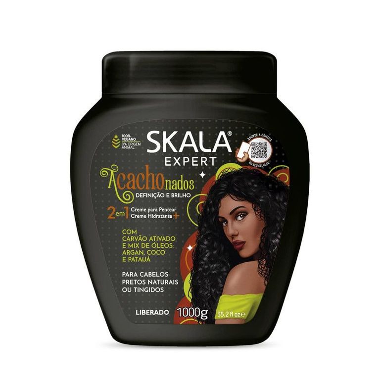 Crema Tratamiento Capilar Acachonados 1000g - Expert