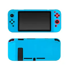 GENERICO - Funda De Silicona Para Nintendo Switch 1 Pieza Azul