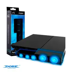 DOBE - Cooler Para Playstation 4 Fat Ventilador Ps4 Fat