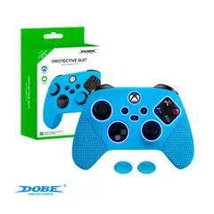 DOBE - Funda De Silicona Para Mandos Xbox Serie X S Con Grip Celeste