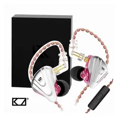 KZ - Audífonos In-Ear Gamer con micro ZSX Terminator Purpura