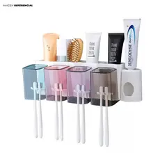 IMPORTADO MC - Soporte Para Cepillos Y Pasta Dental