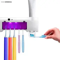 IMPORTADO MC - Organizador de Cepillos y Dispensador Pasta Dental