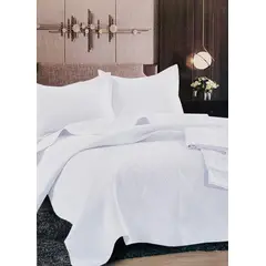 MINGDA - Set de Cubrecama 2pz + Sabanas + Fundas 5 Piezas