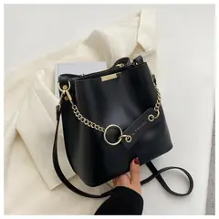 GENERICO - CARTERA ELEGANTE NEGRO