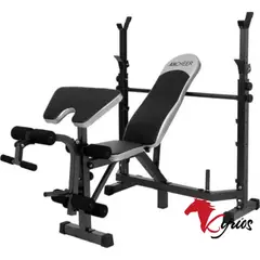 GENERICO - BANCA DE PECHO CON PREDICADOR MULTIFUNCIONAL GYM