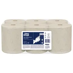 TORK - Papel Toalla en Rollo Hoja Doble Natural 6 x 120mts