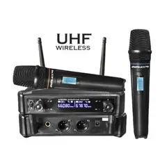 BATBLACK - Micrófono Profesional Inalámbrico 50M BT-M43 PRO Negro