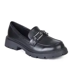 STHEF - MOCASIN MUJER NEGRO 7897