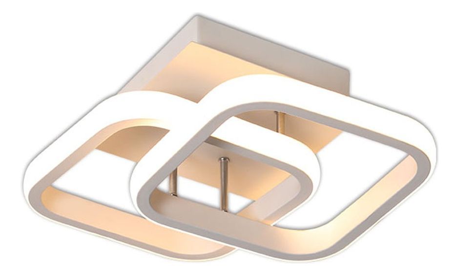 Lámparas de Techo LED acrílica Moderno 3 Colores Blanco