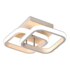 HOME NEAT - Lámparas de Techo LED acrílica Moderno 3 Colores Blanco