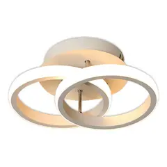 HOME NEAT - Lámparas de Techo LED acrílica Moderno 18W 3 Colores