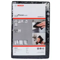 BOSCH - Paño Abrasivo Negro Medio Brillo Best x 20 pzs
