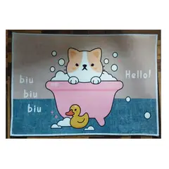 GENERICO - Piso afelpado para niños baño dormitorio sala M6 40x60cm