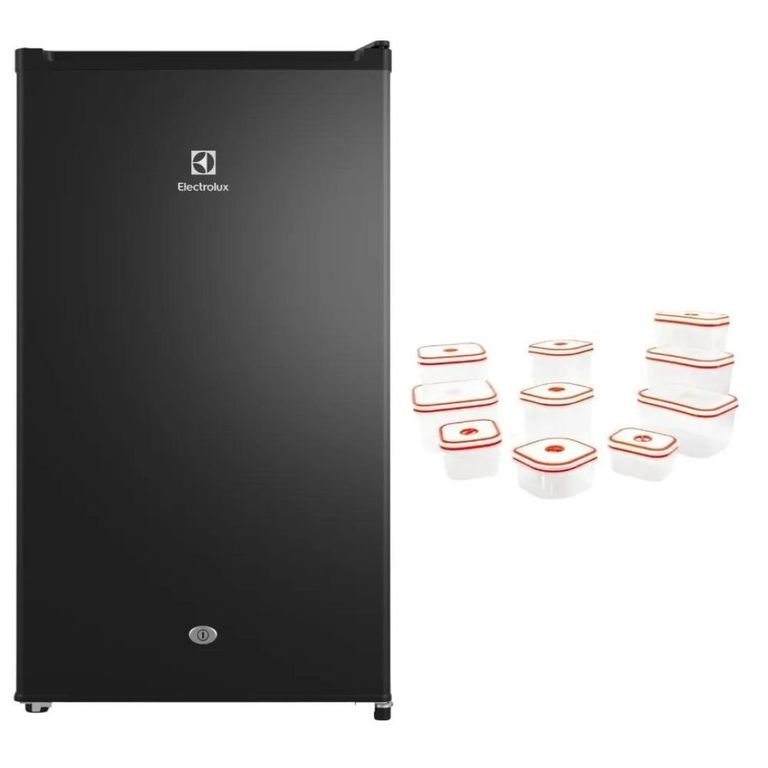 Combo Frigobar Premium ERD090G2HWB+Set de taper A14278701