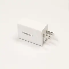 PHILCO - Cargador de pared PD33W USB A + Tipo C FLP4333A WH Blanco