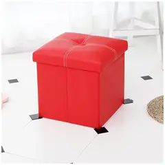 INSPIRA MARKET - Taburete Puff Baul reposapiés asiento acolchado 30x30