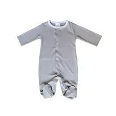 WAWA PIMA - PIJAMA BEBÉ NIÑO GRAY WAWAPIMA 100% ALGODON PIMA