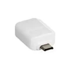 GENERICO - Adaptador Otg tipo V8 a usb para Galaxy para S6 S7 - Blanco
