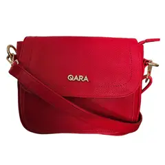 QARA - Morral en cuero genuino Mel