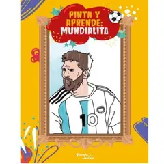 GENERICO - LIBRO DE ACTIVIDADES PINTA Y APRENDE MUNDIALITO FUTBOL