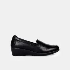 BATA - Mocasines Casuales Comfit Newstar Negro Mujer