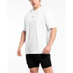 ALPHA FIT - Polo Oversize Algodón - Polo deportivo - Ropa Deportiva Gym - Alphafit
