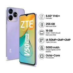 ZTE - BLADE V50 DESIGN 6+10+256GB violeta