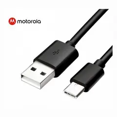 MOTOROLA - Cable Usb a Tipo C - Negro