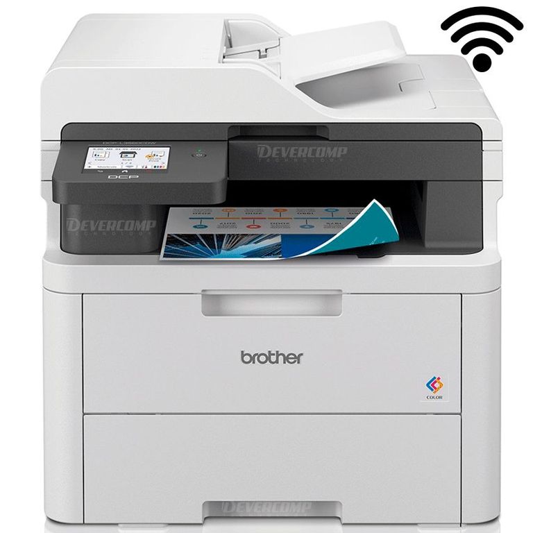 Impresora DCP-L3560CDW Multifuncional Laser Color Wifi