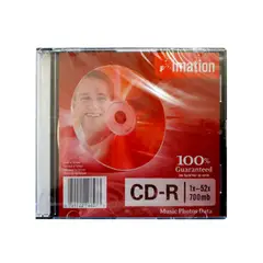 IMATION - CD MAX PLUS CD-R 52X 700MB 180 MINUTOS - P/N: CD-R52X