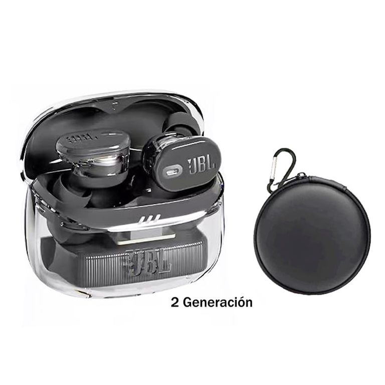 Tune Buds 2 Auriculares inalámbricos sonido Pure-Negro y Estuche